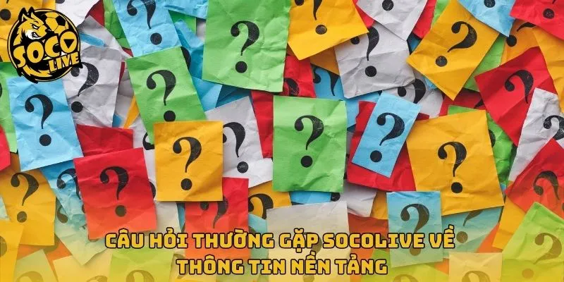 Câu hỏi thường gặp Socolive về thông tin nền tảng