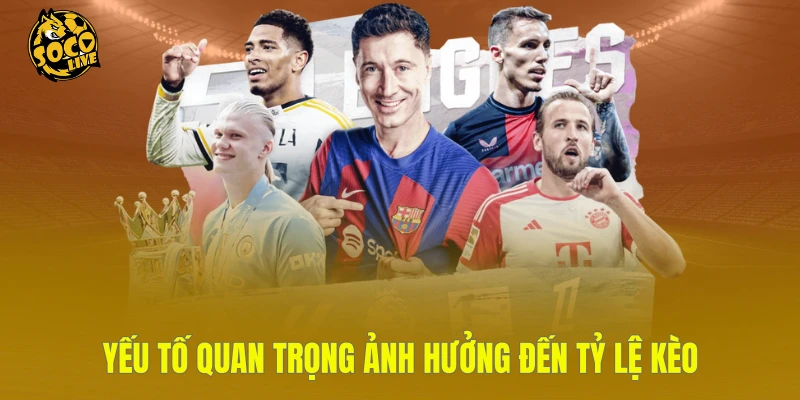 Yếu tố quan trọng ảnh hưởng đến tỷ lệ kèo